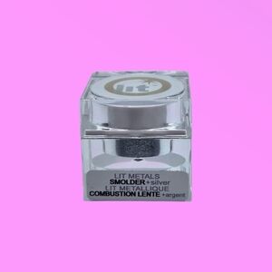 LIT Cosmetics Smolder + Silver Metals Glitter Eyeshadow